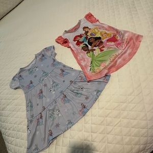 Toddler girl night gowns. Sold together as a set